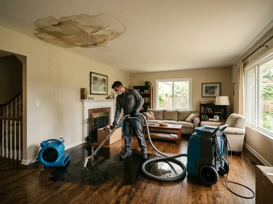 attic-pipe-burst-ceiling-drip-008 — frequently asked questions, Water Damage Restoration & Carpet Care in Elmont, NY